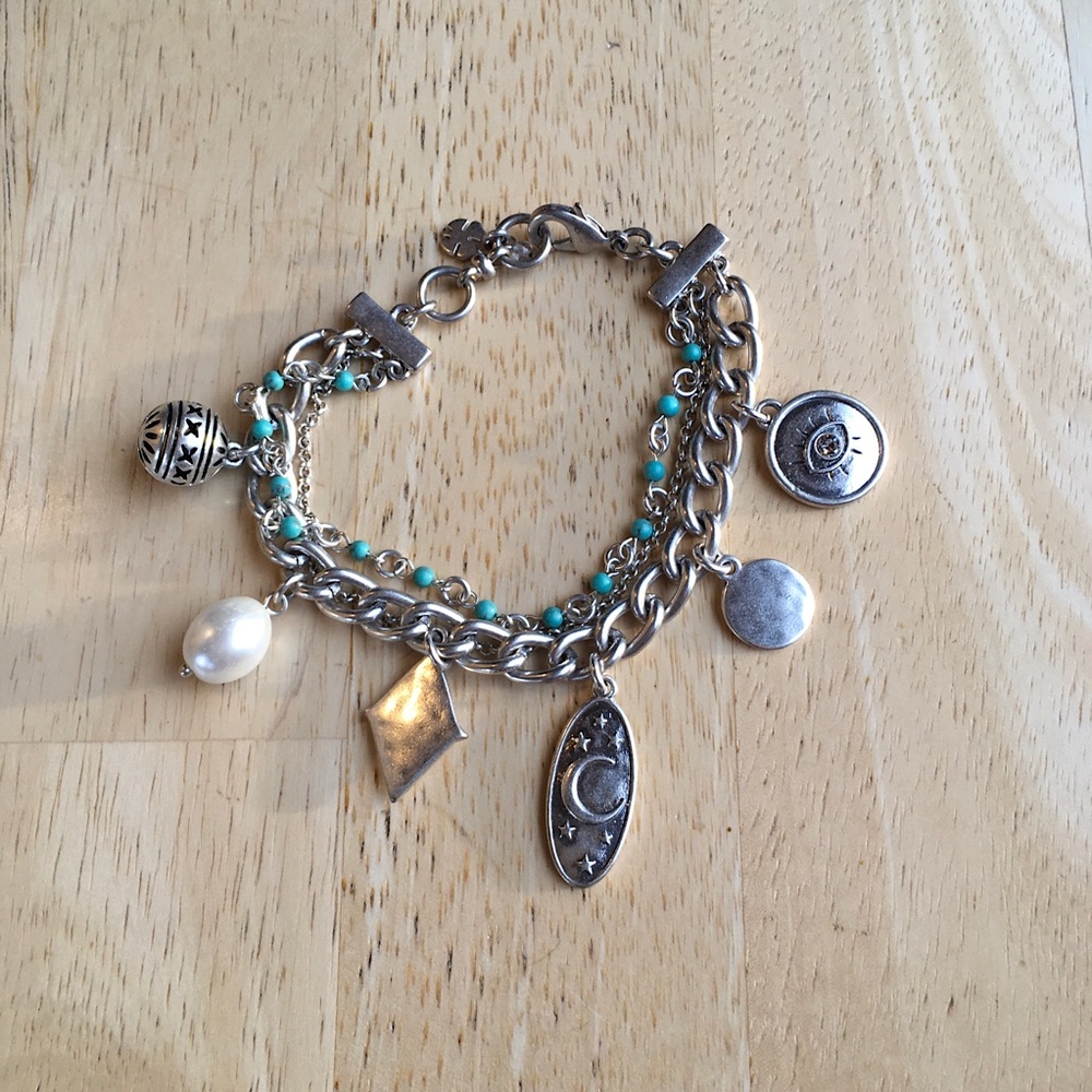 Silver Charm Bracelet